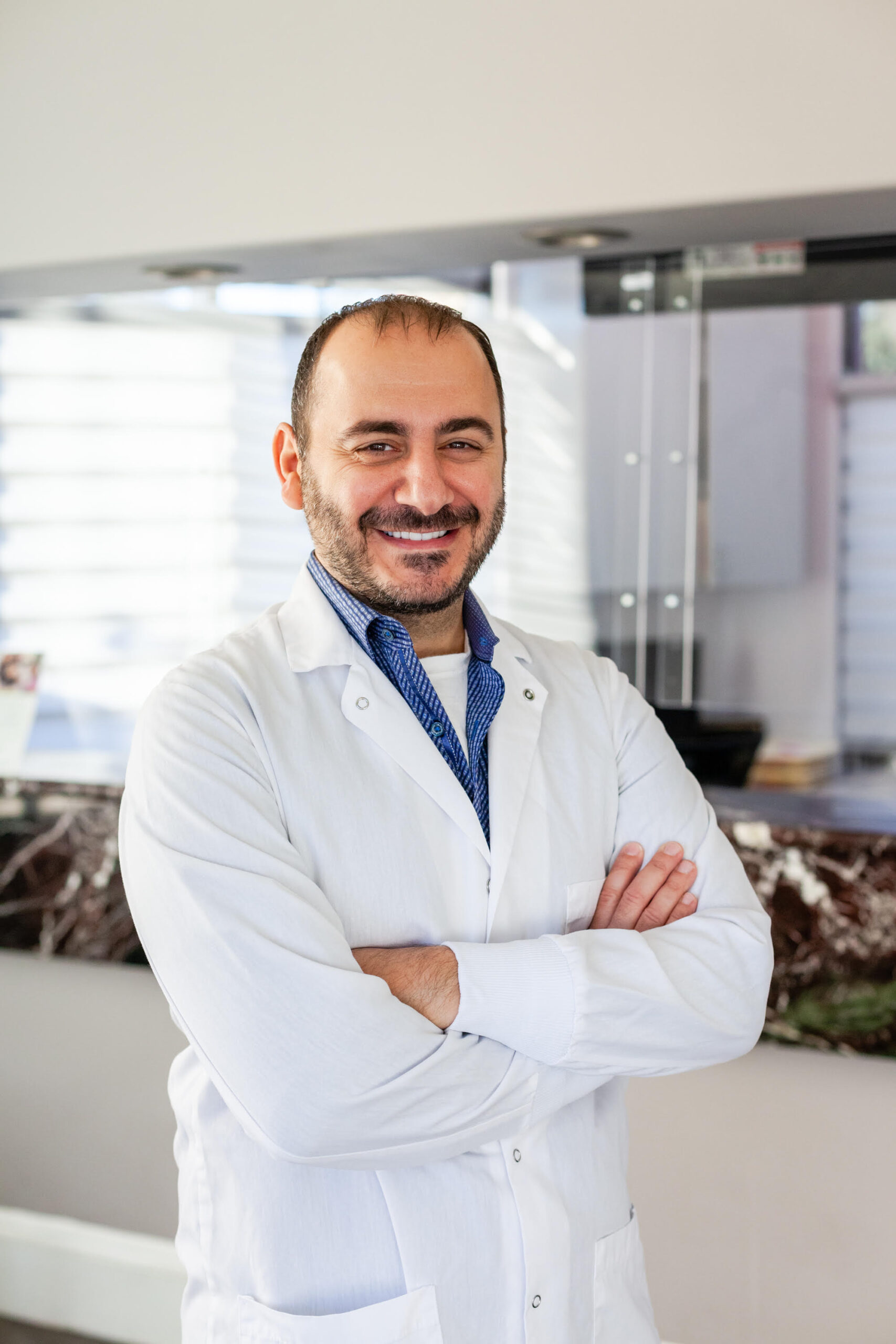 Dr. Fadi Elzayat DDS FICOI, implant dentist at Pacific Implant Group, North Hollywood CA